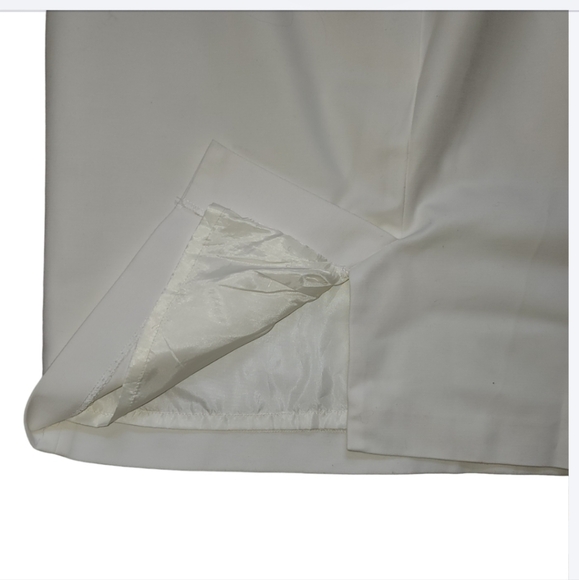 Calvin Klein Shift Dress Size 8 White Ivory - Picture 8 of 11